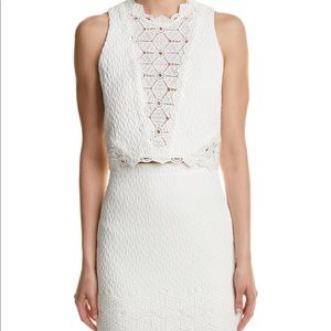 Rebecca Taylor Dia Lace Skirt & Top Set